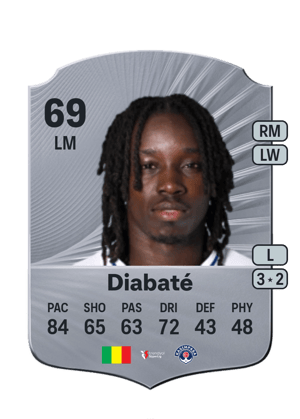 Diabaté - 69 - Rare