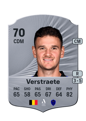Verstraete - 70 - Rare