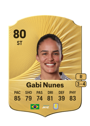 Gabi Nunes - 80 - Rare