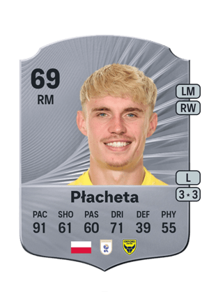 Płacheta - 69 - Rare