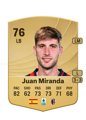 Juan Miranda - 76 - Common