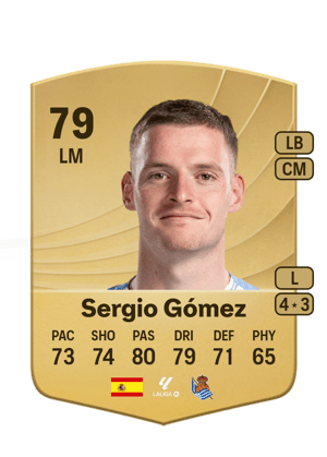 Sergio Gómez - 79 - Common