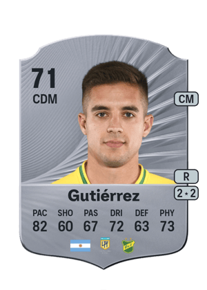 Gutiérrez - 71 - Rare