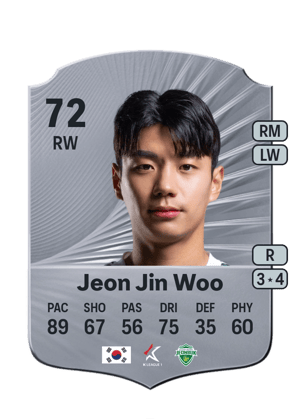 Jeon Jin Woo - 72 - Rare
