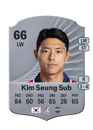 Kim Seung Sub - 66 - Rare