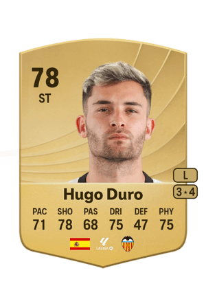 Hugo Duro - 78 - Common