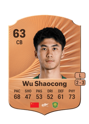 Wu Shaocong - 63 - Rare