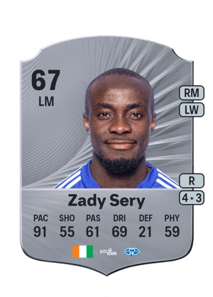 Zady Sery - 67 - Rare