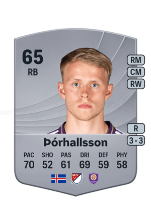 Þór­halls­son - 65 - Common