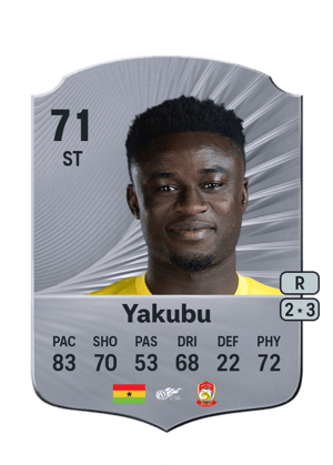 Yakubu - 71 - Rare