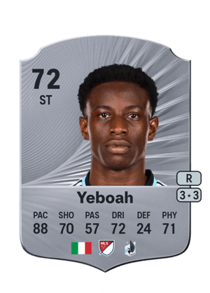 Yeboah - 72 - Rare
