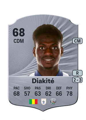 Diakité - 68 - Rare