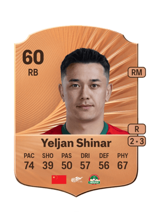 Yeljan Shinar - 60 - Rare