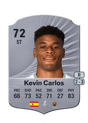 Kevin Carlos - 72 - Rare