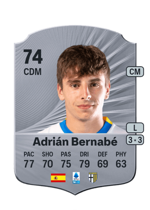 Adrián Bernabé - 74 - Rare