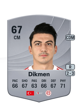Dikmen - 67 - Common