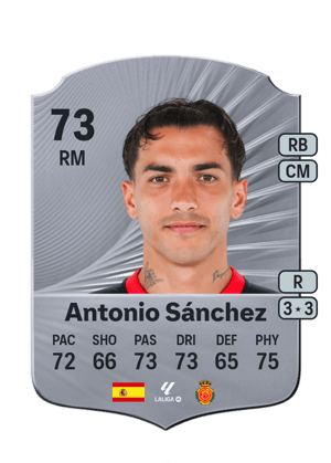 Antonio Sánchez - 73 - Rare
