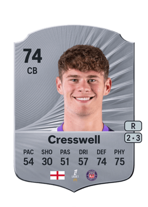 Cresswell - 74 - Rare