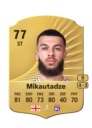 Mikautadze - 77 - Rare