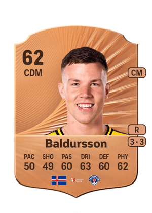 Baldursson - 62 - Rare