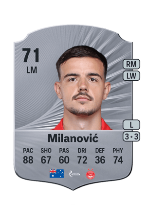 Milanović - 71 - Rare