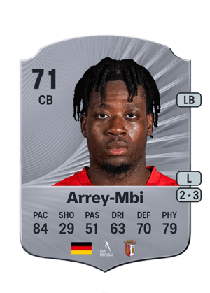 Arrey-Mbi - 71 - Rare