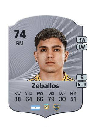 Zeballos - 74 - Rare
