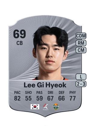 Lee Gi Hyeok - 69 - Rare