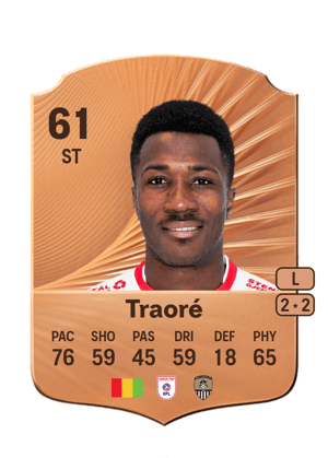 Traoré - 61 - Rare