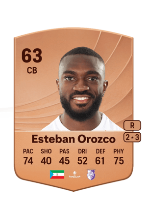 Esteban Orozco - 63 - Common