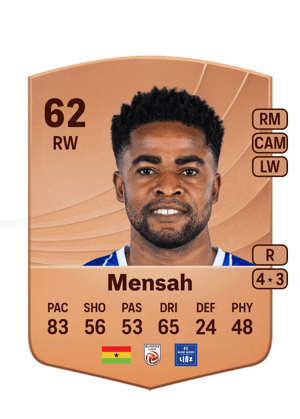 Mensah - 62 - Common