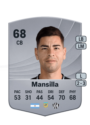 Mansilla - 68 - Common