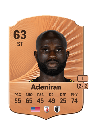 Adeniran - 63 - Rare