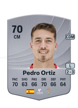 Pedro Ortiz - 70 - Common