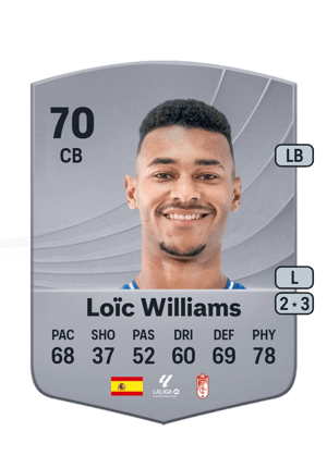 Loïc Williams - 70 - Common