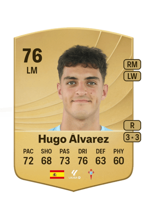 Hugo Álvarez - 76 - Common