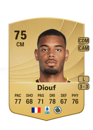Diouf - 75 - Common