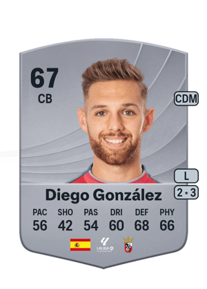 Diego González - 67 - Common