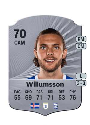Willumsson - 70 - Rare