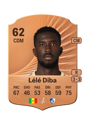 Lélé Diba - 62 - Rare