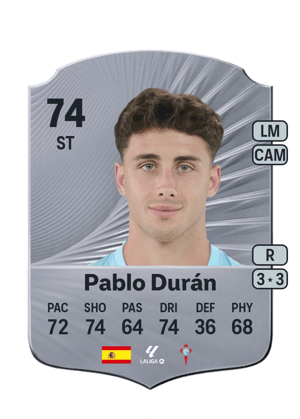 Pablo Durán - 74 - Rare