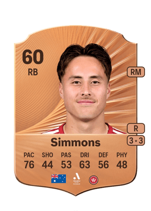 Simmons - 60 - Rare