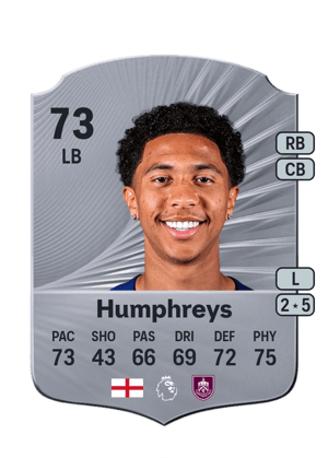 Humphreys - 73 - Rare