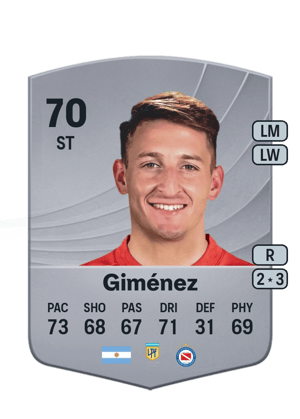 Giménez - 70 - Common