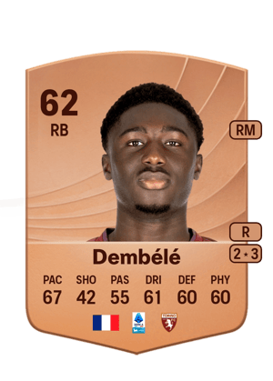Dembélé - 62 - Common