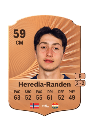 Heredia-Randen - 59 - Rare