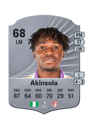 Akinsola - 68 - Rare