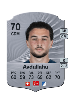 Avdullahu - 70 - Rare