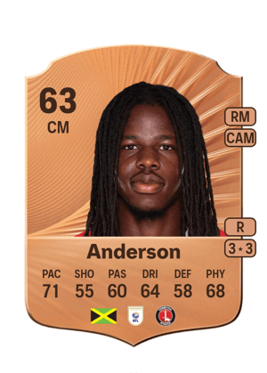 Anderson - 63 - Rare