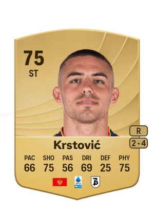 Krstović - 75 - Common